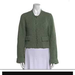 Christian Lacroix Women's Green Cardigan